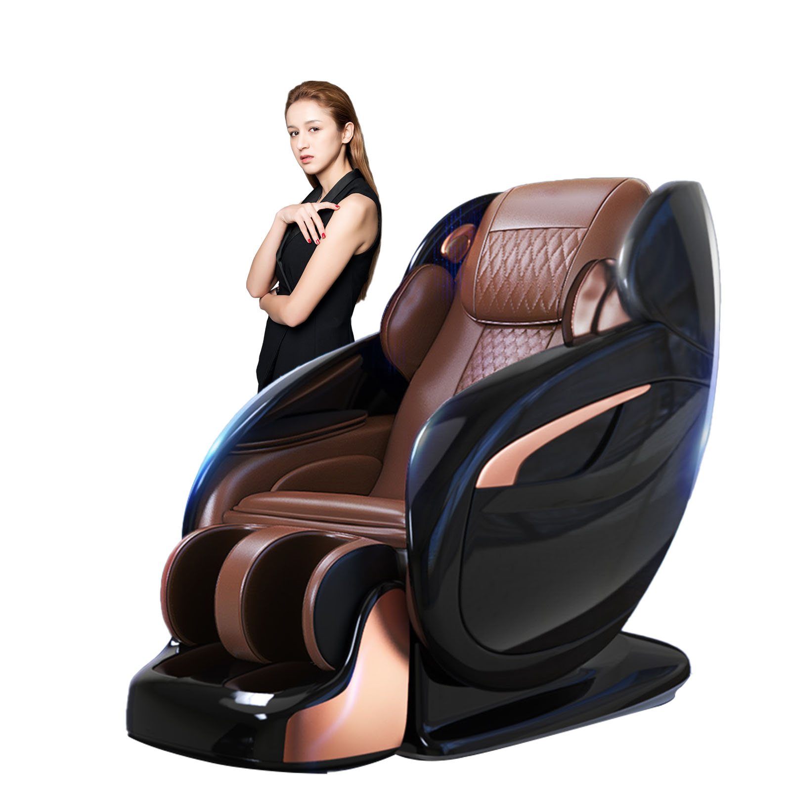 New 3D zero gravity SL track Massage Chair